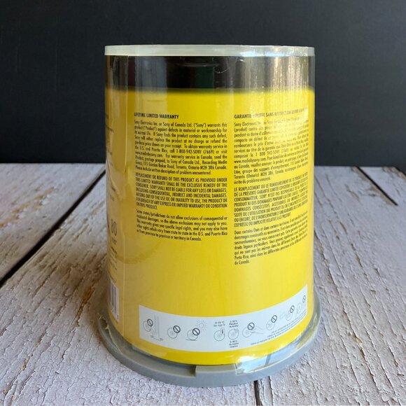 SONY Blank CD-R 700 MB 80 Min 1x - 48x High Speed 100 discs 💿 - Picture 2 of 4